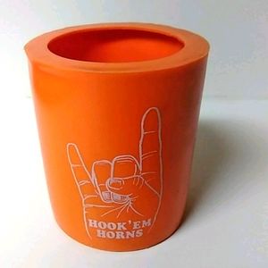 Texas longhorn koozie, Hook'em horns